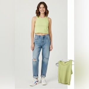 Wilfred Free Lime Green Tank Top – Size M